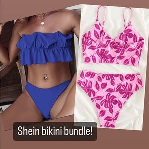 SHEIN Bikini bundle! Both NWOT size small
